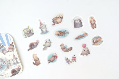 BGM Flake Sticker - IPPAI - Full of Otters