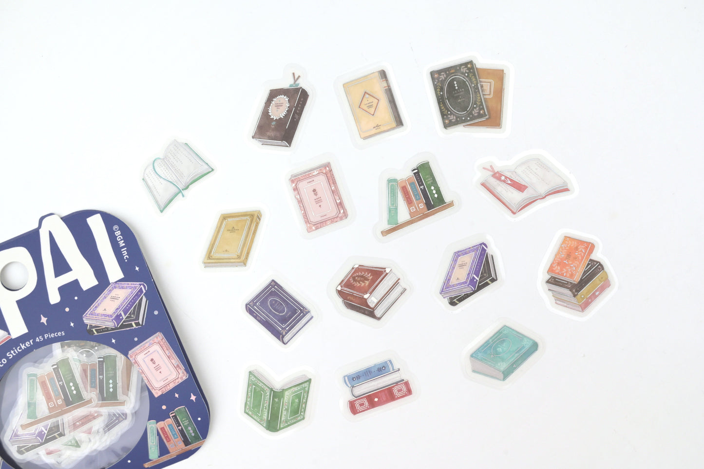BGM Flake Sticker - IPPAI - Full of Books
