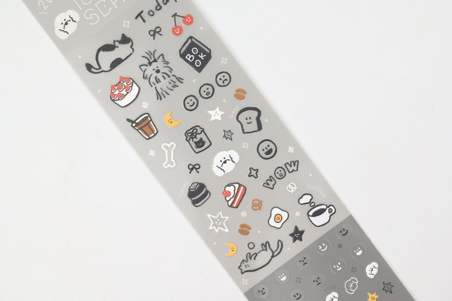 BGM Sticker Sheet - Icing Stickers - Relaxed Days