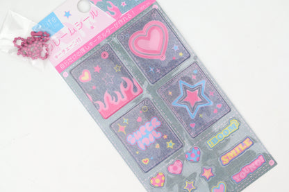 BGM Osaka Life Frame Sticker with Keychain
