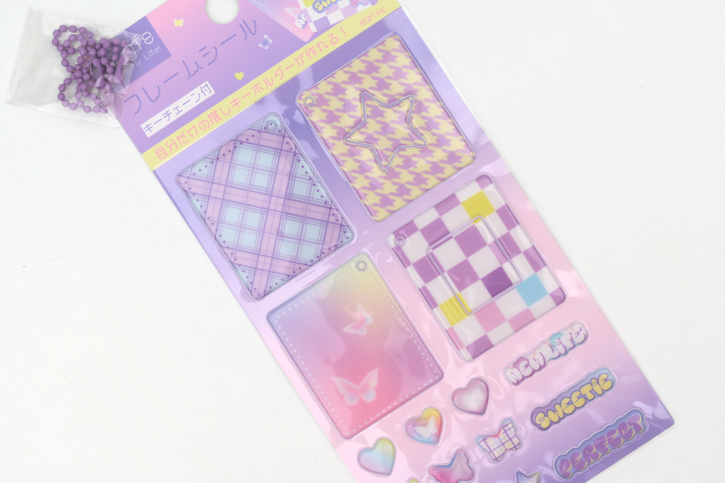 BGM Osaka Life Frame Sticker with Keychain