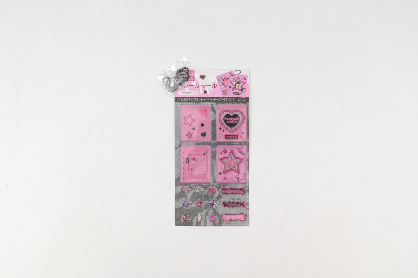 BGM Osaka Life Frame Sticker with Keychain