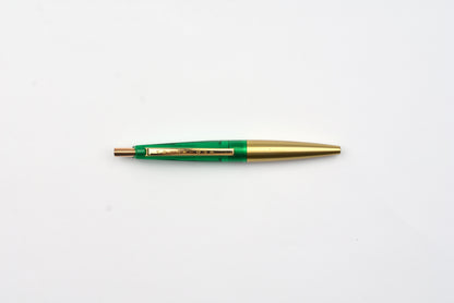 Anterique Stationers - Ultra-Low Viscosity Ballpoint Pen - Mini - 0.5mm - Brass Edition
