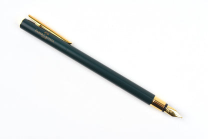 Faber-Castell - Design Neo Slim Gold Fountain Pen - Rainforest - Limited Edition