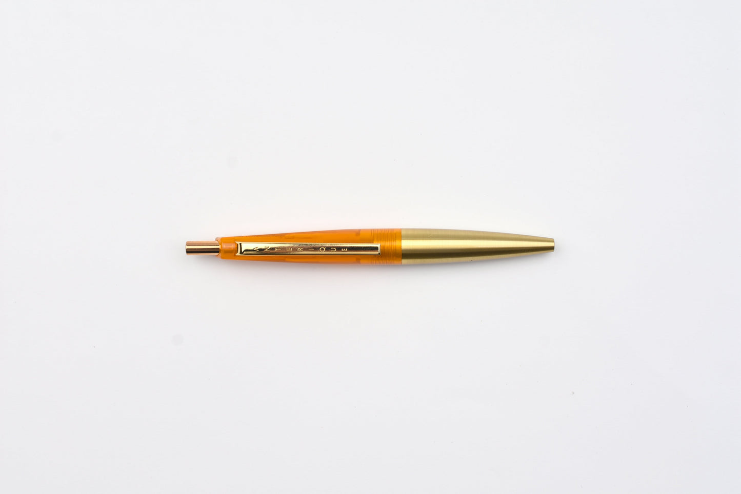 Anterique Stationers - Ultra-Low Viscosity Ballpoint Pen - Mini - 0.5mm - Brass Edition