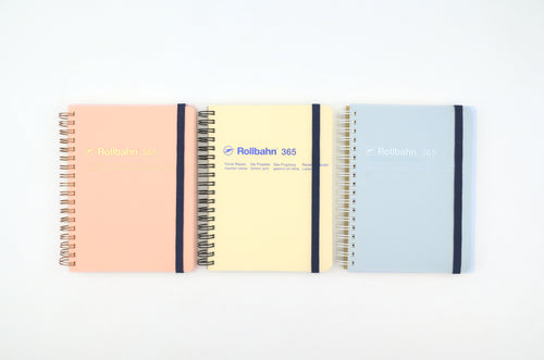 Delfonics Rollbahn Spiral Notebook - Free Diary - Clear