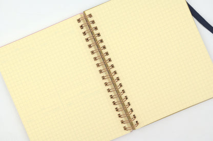 Delfonics Rollbahn Spiral Notebook - Free Diary - Clear