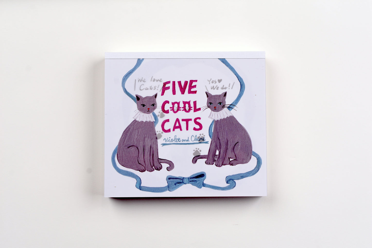 Cozyca - Violet & Claire Memo Pad
