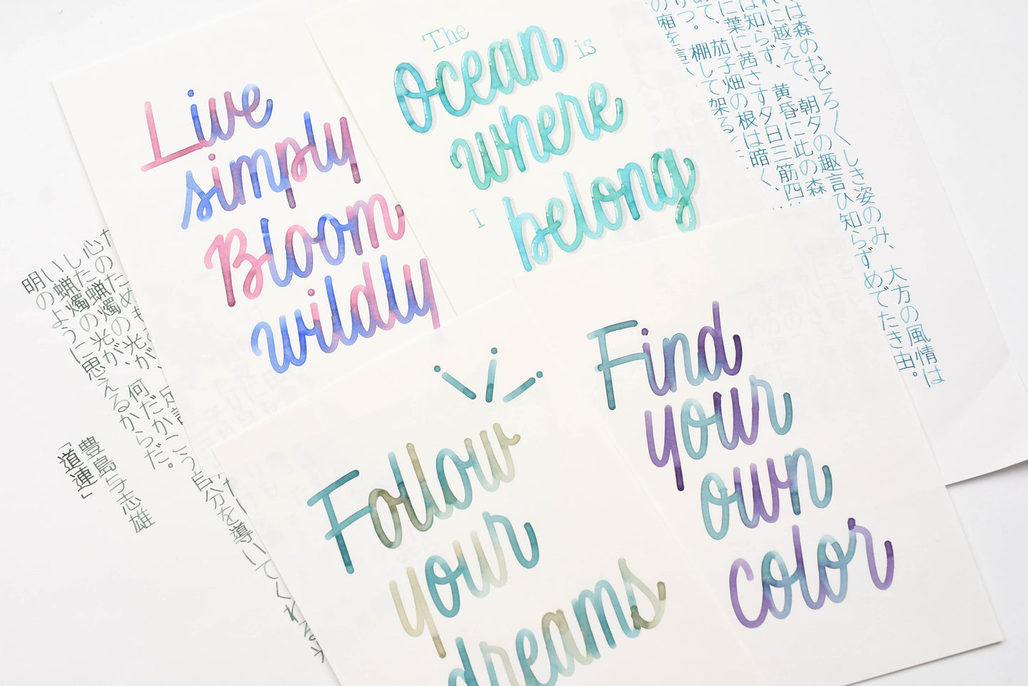 A Space Walk - Monoline Lettering Workshop with Bechori (Reservations Begin July 1 - 12pm ET)