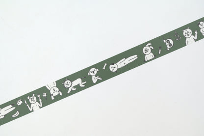 Classiky x Sennokoto Masking Tape - Random: Green