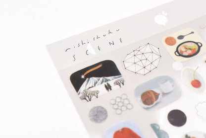 Cozyca - Nishi Shuku - Scene Stickers