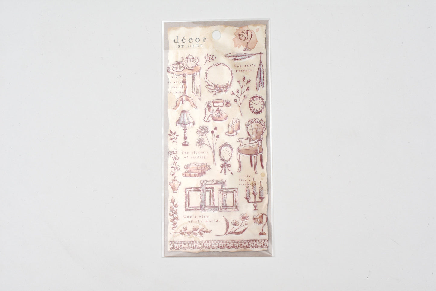 Décor Sticker - Maroon