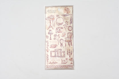Décor Sticker - Maroon