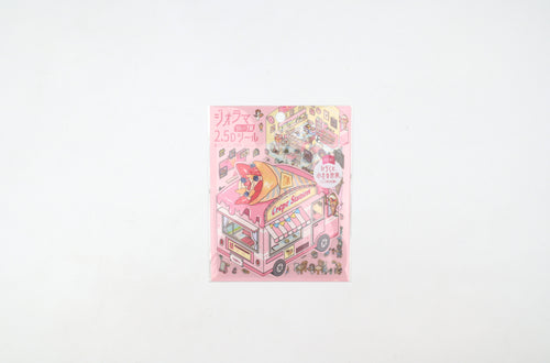 BGM Deco 2.5D Sticker - Diorama - Crepe Shop