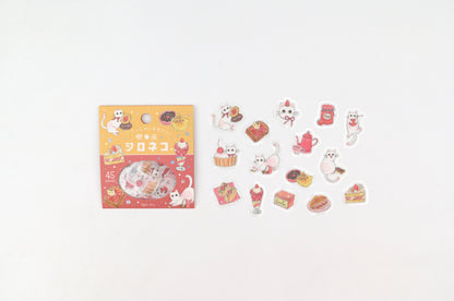 BGM Flake Sticker - Foil Stamping - Welcome, Meow!