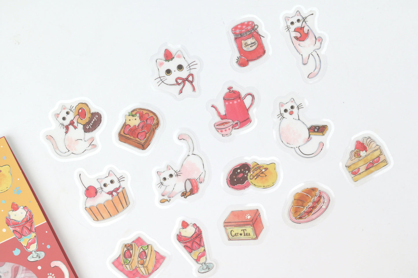 BGM Flake Sticker - Foil Stamping - Welcome, Meow!