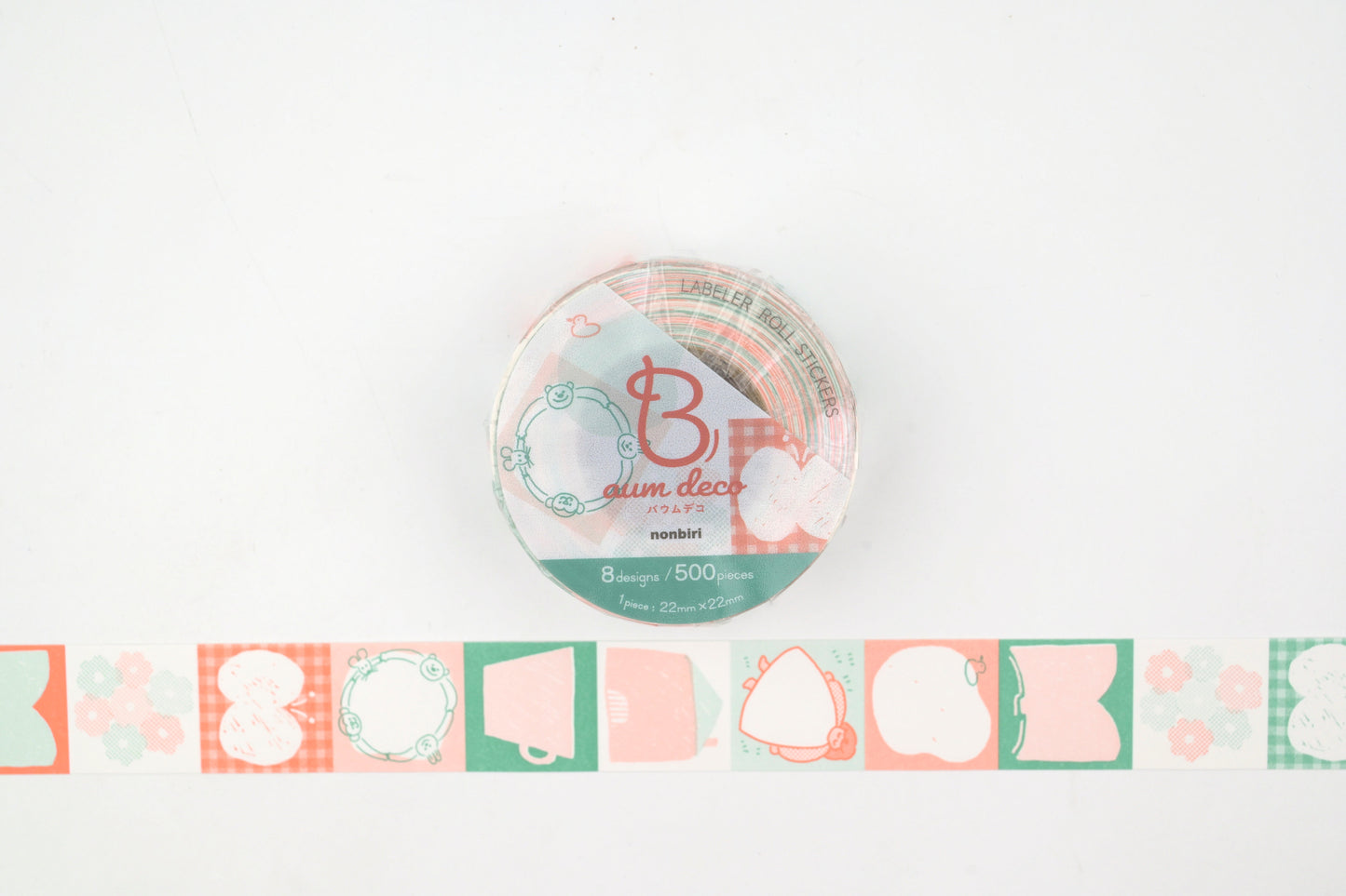 Beverly Baum Label Roll Stickers - Relaxed