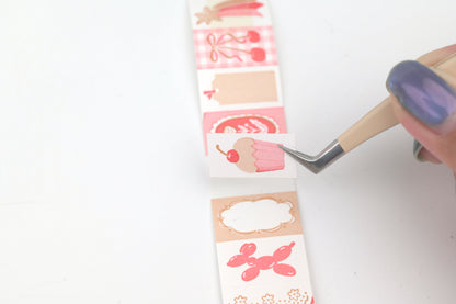 Beverly Baum Label Roll Stickers - Holiday