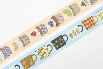 Cozyca - Midori Asano Foil Stamping Washi Tape