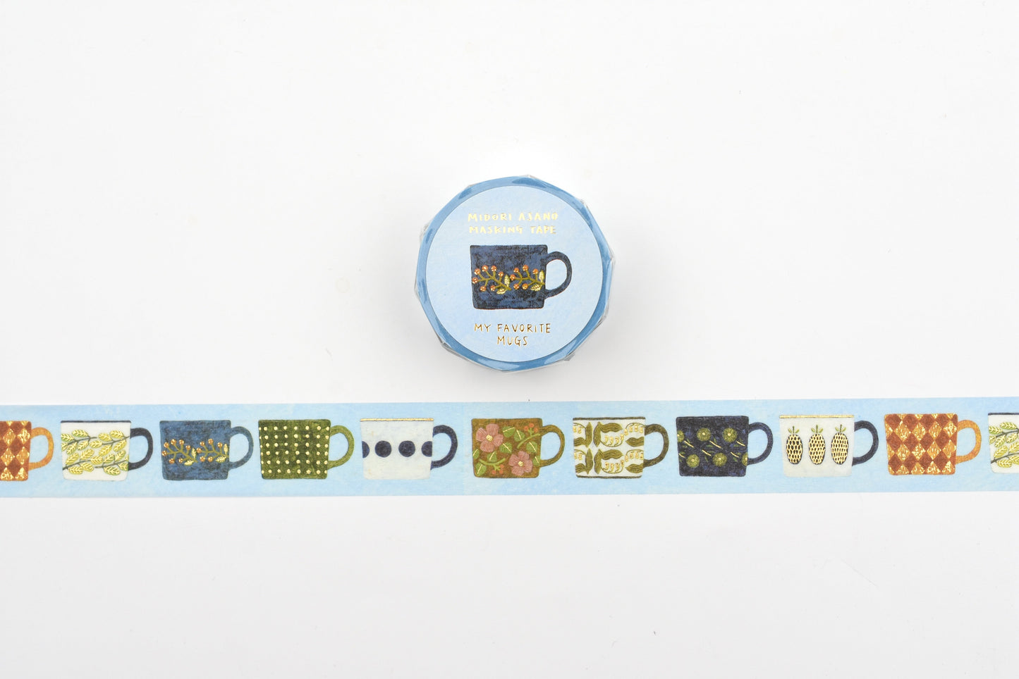 Cozyca - Midori Asano Foil Stamping Washi Tape