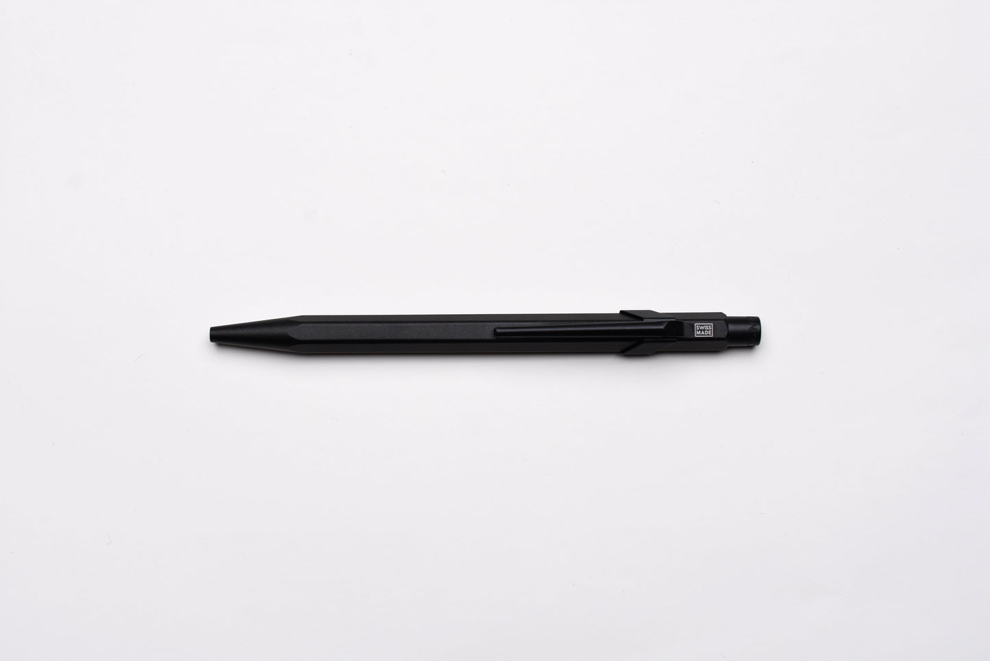 Caran d'Ache 849 Metal Ballpoint Pen - Black Code With Metal Slim Pack Case