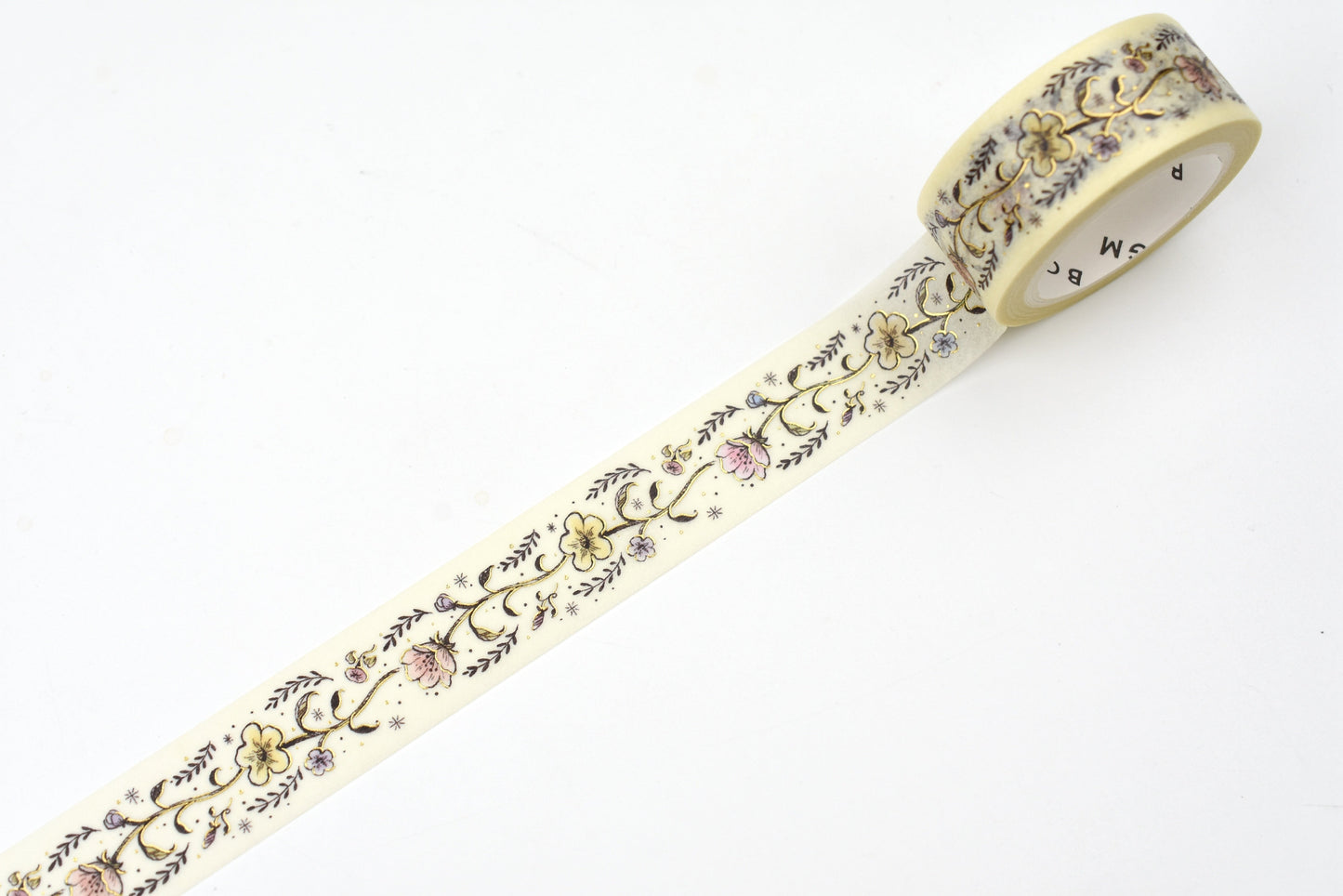 BGM Life Washi Tape - Foil Stamping - Flower Sketch