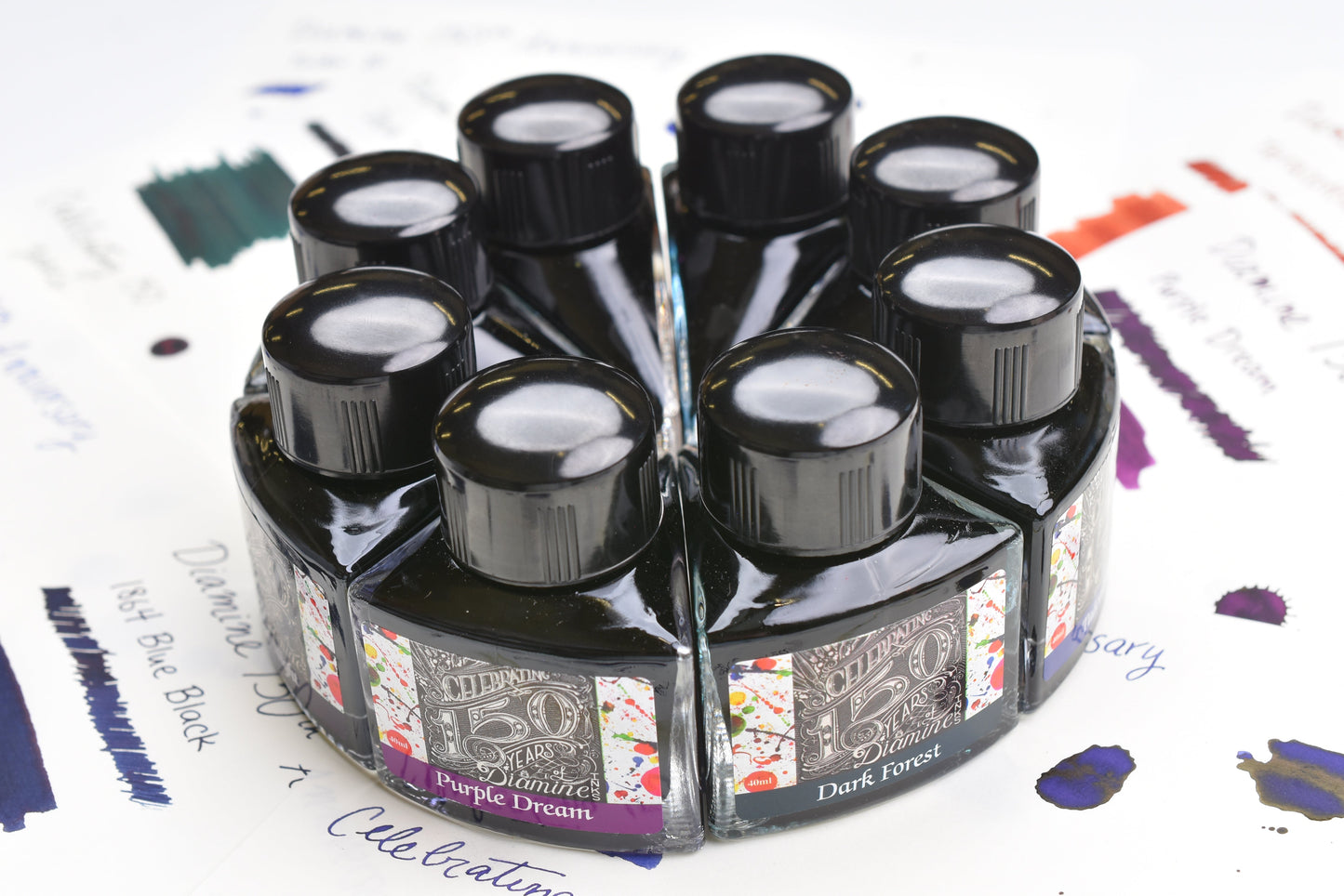 Diamine Fountain Pen Ink - 150th Anniversary Series - Lilac Night