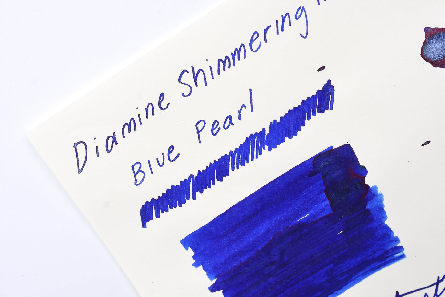 Diamine Shimmer Ink - Blue Pearl - 50mL