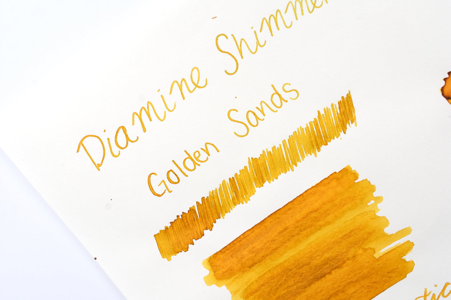 Diamine Shimmer Ink - Golden Sands - 50mL