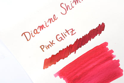 Diamine Shimmer Ink - Pink Glitz - 50mL