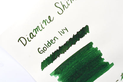 Diamine Shimmer Ink - Golden Ivy - 50mL