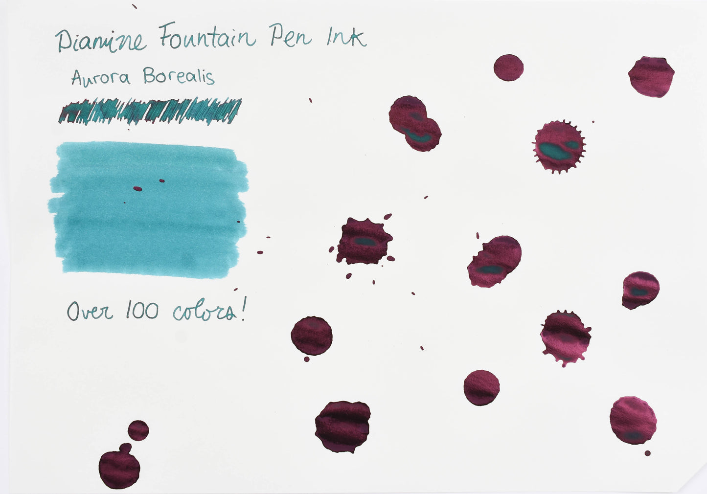 Diamine Fountain Pen Ink - Aurora Borealis - 30mL