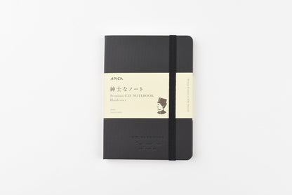 Apica Premium C.D. Hard Cover Notebook - A6 - Plain