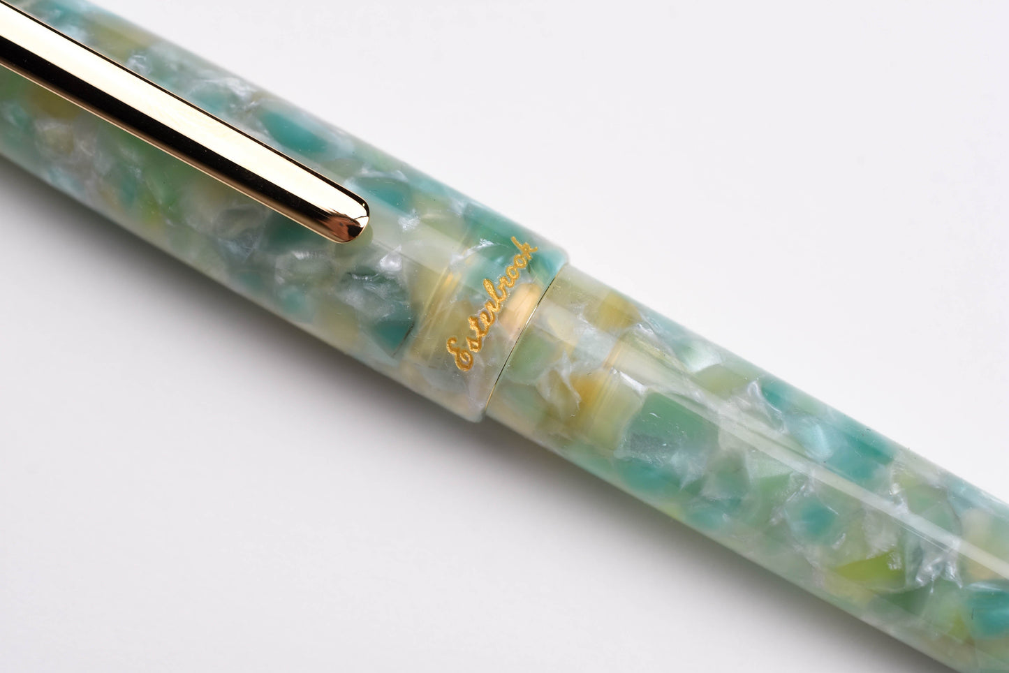 Esterbrook Estie Fountain Pen - Sea Glass - Gold Trim