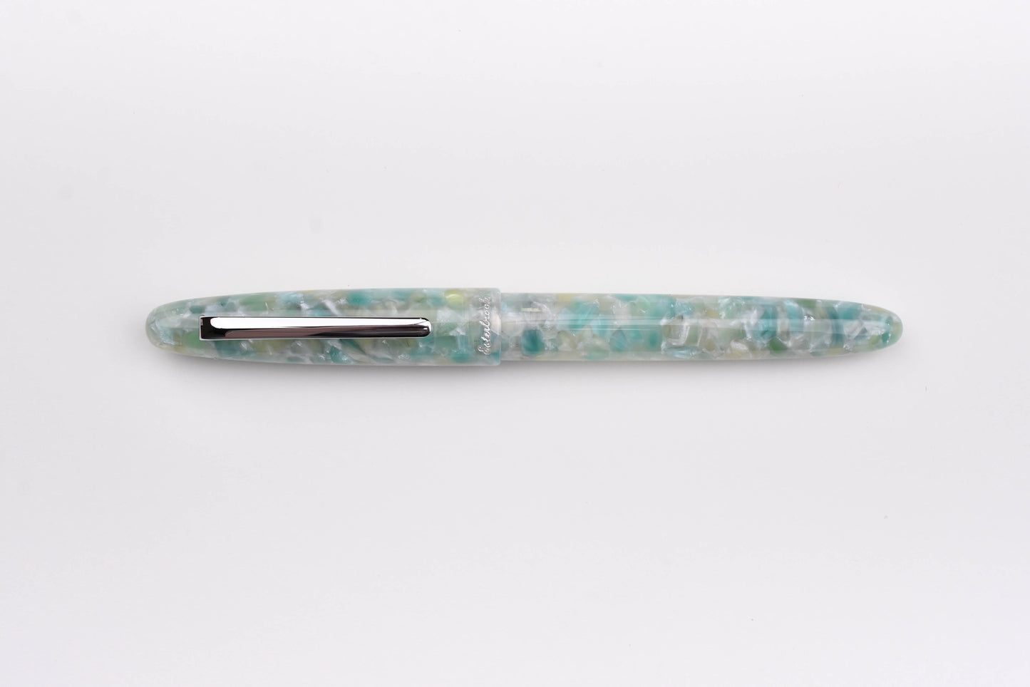 Esterbrook Estie Fountain Pen - Sea Glass - Silver Trim