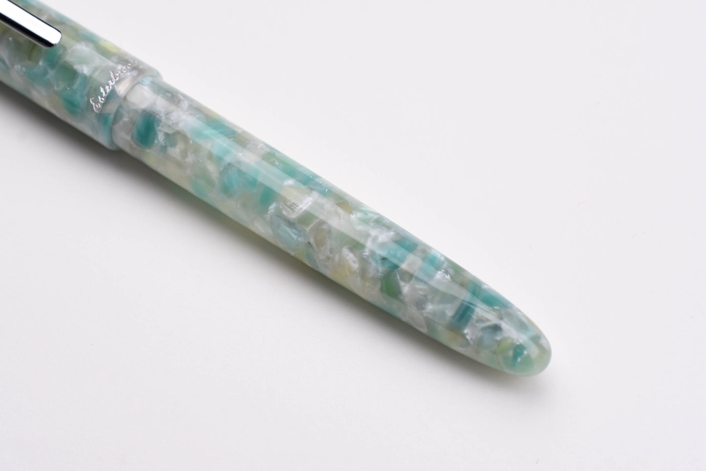 Esterbrook Estie Fountain Pen - Sea Glass - Silver Trim