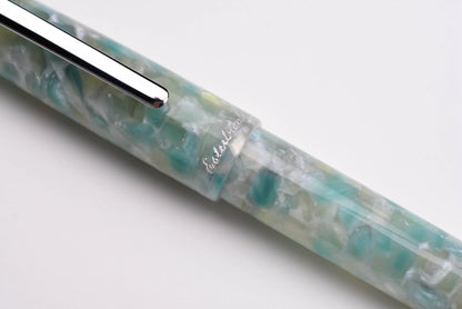 Esterbrook Estie Fountain Pen - Sea Glass - Silver Trim