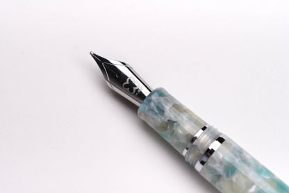 Esterbrook Estie Fountain Pen - Sea Glass - Silver Trim