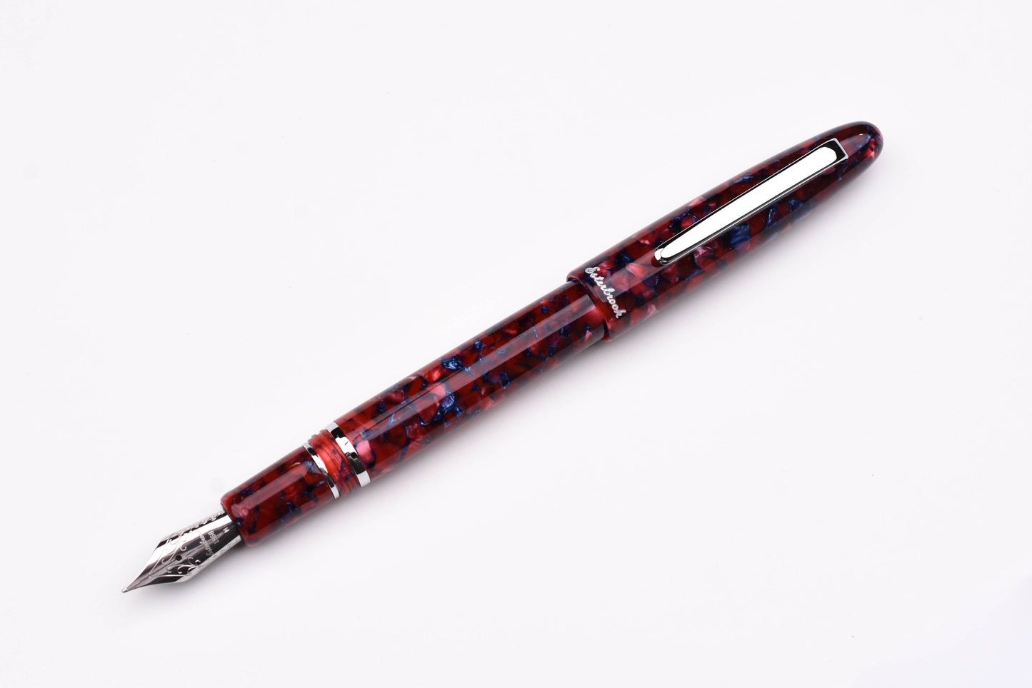 Esterbrook Estie Fountain Pen - Scarlet - Palladium Trim