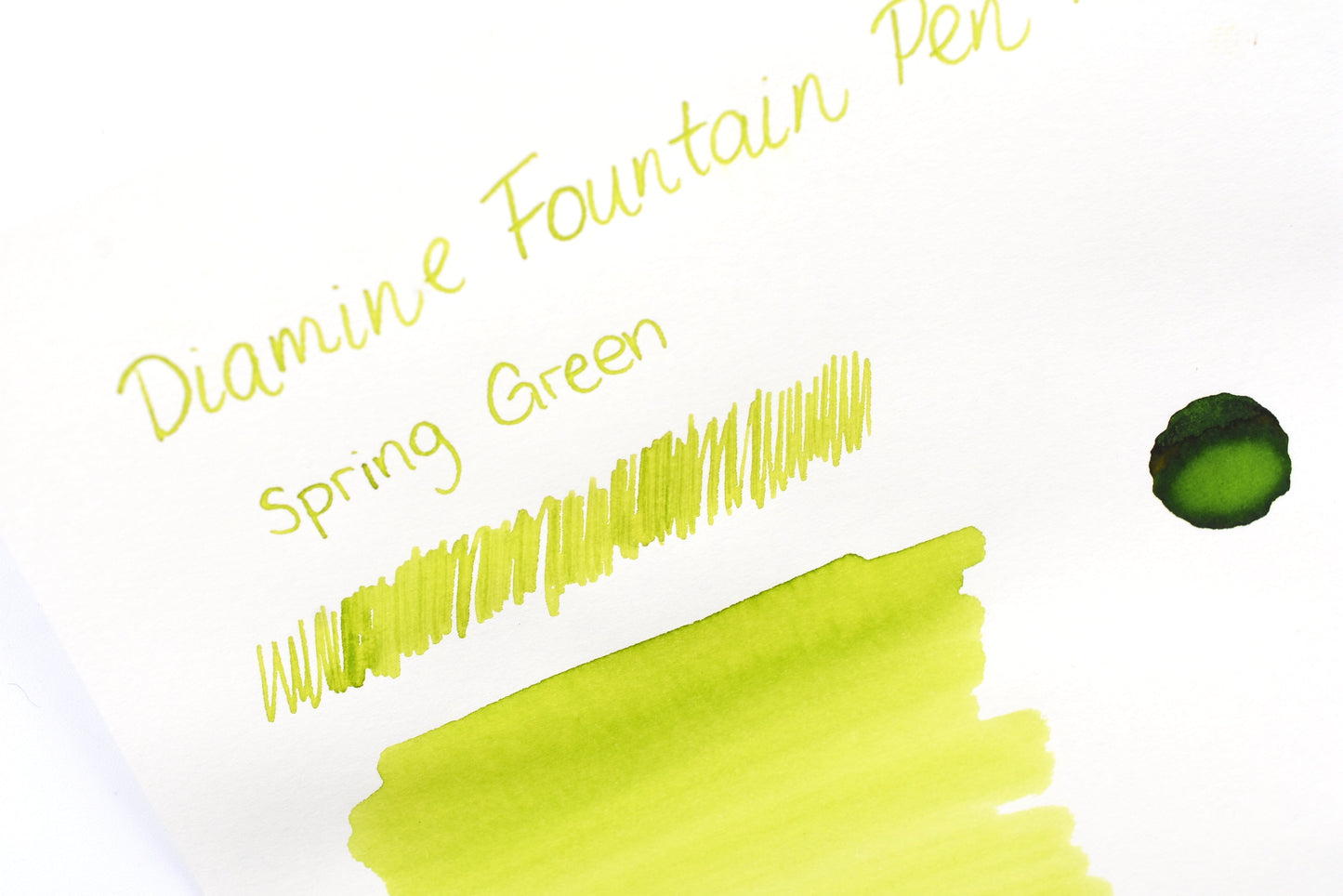 Diamine Fountain Pen Ink - Spring Green - 30mL