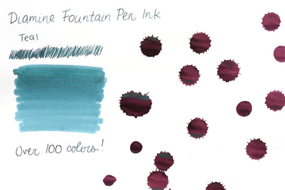 Diamine Fountain Pen Ink - Teal - 30mL