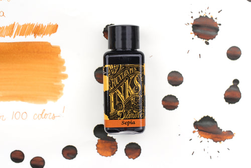 Diamine Fountain Pen Ink - Sepia - 30mL