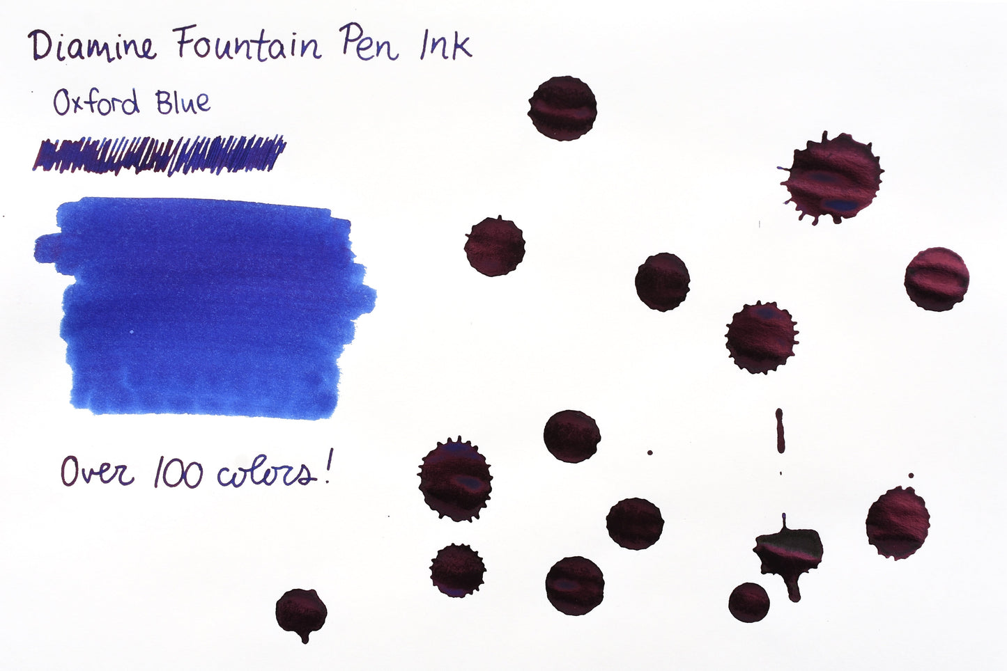 Diamine Fountain Pen Ink - Oxford Blue - 30mL