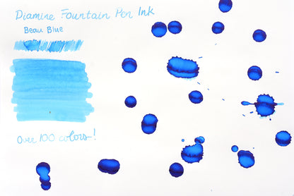 Diamine Fountain Pen Ink - Beau Blue - 30mL