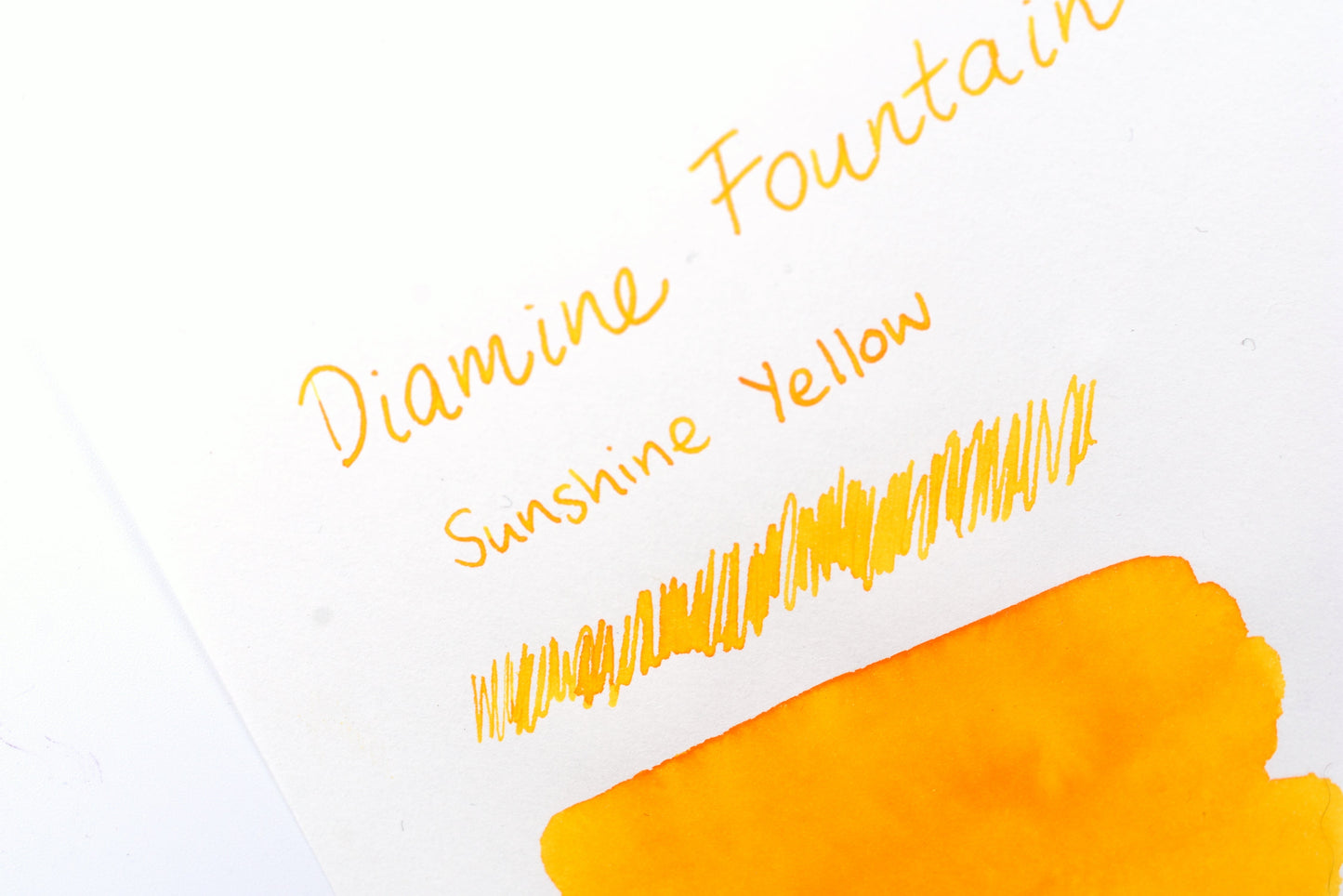 Diamine Fountain Pen Ink - Sunshine Yellow - 30mL