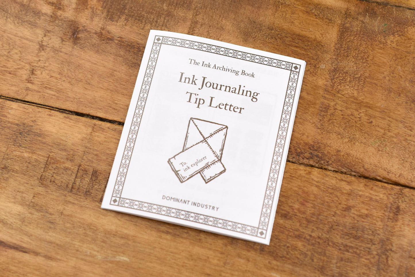 Dominant Industry - A Log of Elixir - Ink Archiving Book
