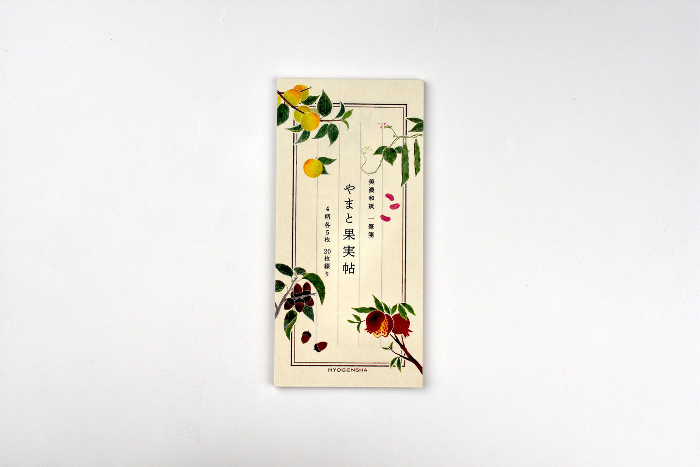 Cozyca - Shikanone - Notepad - Yamato Fruits Book - Vertical Ruled