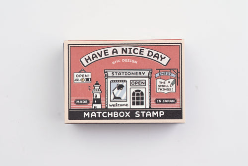 Eric Small Things x SANBY Matchbox Stamp - Stationery Store