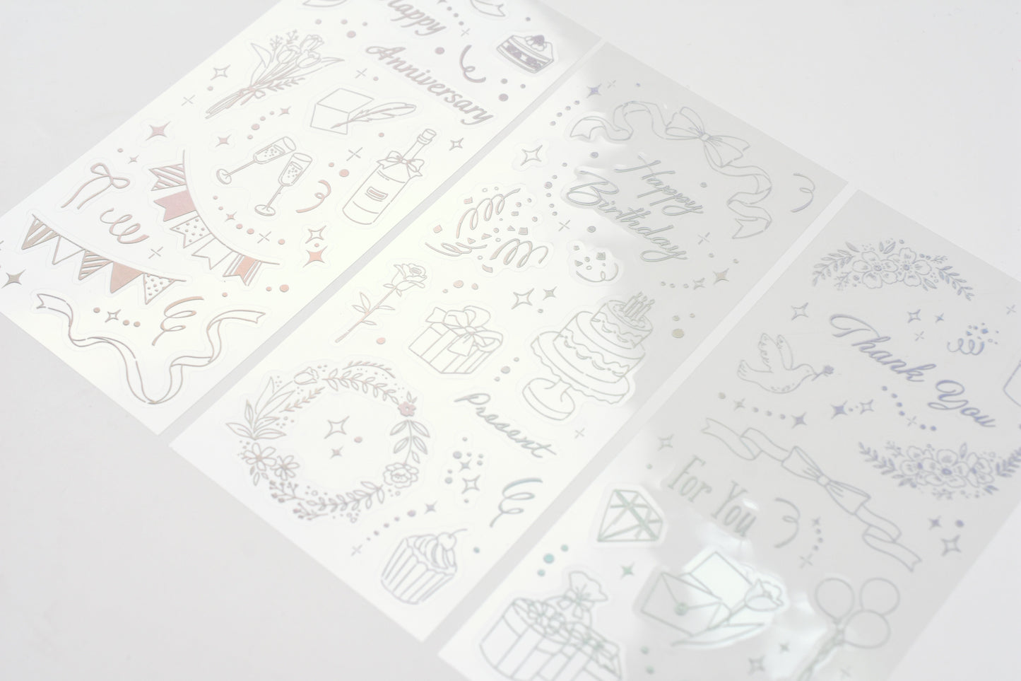 BGM - Foil Stamping Iride Sticker Sheets - Gift