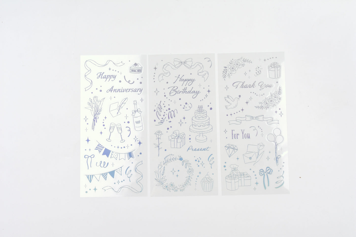 BGM - Foil Stamping Iride Sticker Sheets - Gift